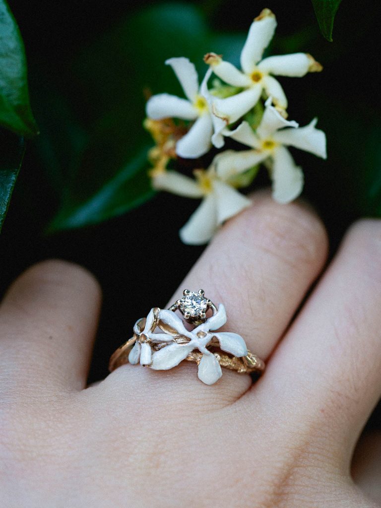 Anello di Fidanzamento Gelsomino